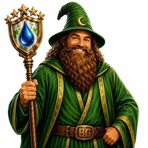 Basement Gurus wizard logo